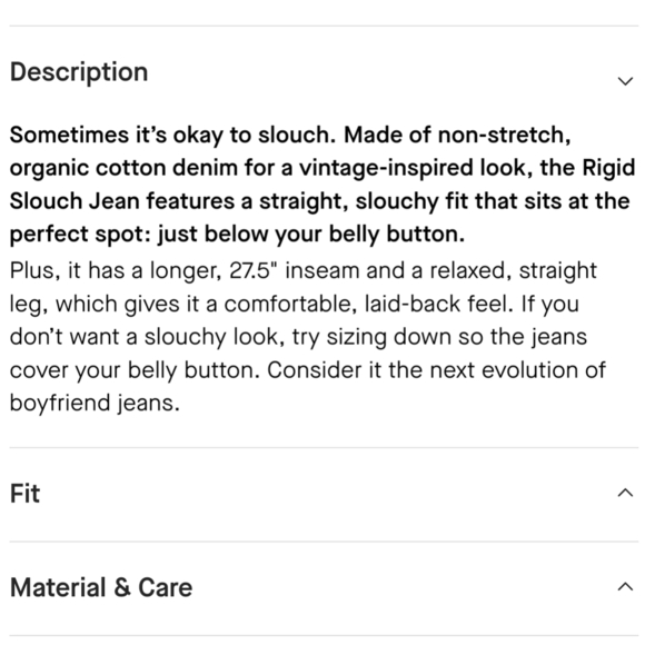 Everlane Rigid Slouch The Relaxed Fit Straight Jean Grey Women's 27 NWT - Picture 13 of 13